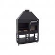 <h3>COMPACTO HORNO Y BARBACOA + SOPORTE</h3><hr><p>HORNO Y BARBACOA DE LEÑA CON SOPORTE CON RUEDAS</p>