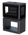 <h3>VERSALLES</h3><hr><p>Sistema de Doble Combustión<br />
Sistema de Cristal Limpio<br />
Potencia calorífica: 13kw<br />
Interior fundición<br />
Elaborado en fundición y acero<br />
Para mas información contacten con nosotros</p>